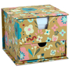 BeYoutiful Abstract Flower Memo Cube With Draw