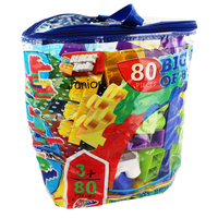 Big Bag Of Blocks - 80 Pieces