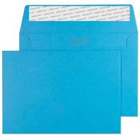 Blue C6 Wallet Self Seal Envelopes Pack Of 25