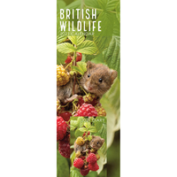 British Wildlife 2021 Slim Calendar And Diary Set