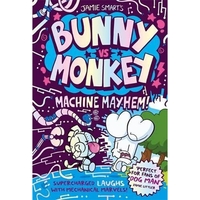 Bunny vs Monkey: Machine Mayhem - Adventure Book (Paperback)