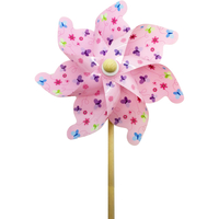 Butterfly And Bee Windmill - Assorted