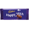 Cadbury Dairy Milk Chocolate Bar 110G - Happy 18Th