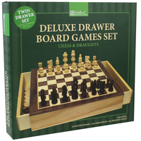 Deluxe Drawer Board Game Set