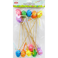 Easter Egg Picks - 12 Pack