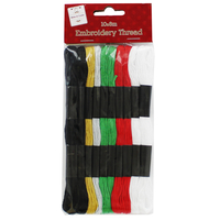 Embroidery Thread: Pack Of 10