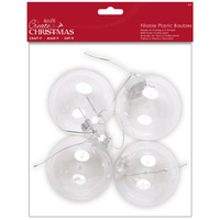 Fill Your Own Baubles: Pack Of 4