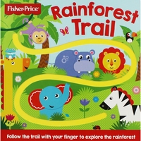 Fisher Price - Rainforest Trail Board Book