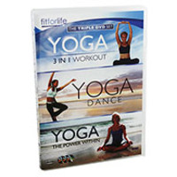 Fit For Life - Yoga - 3 DVD Set