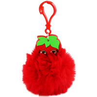 Fruitopia Scented Pom-Pom Key Chain - Assorted
