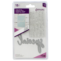 Gemini Stamp And Metal Die Set - Special Day