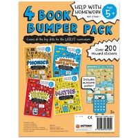 Help with Homework: 4 Book Bumper Pack - Primary School Book (Book Collection)