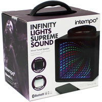 Intempo Led Infinity Light Mini Tunnel Bluetooth Speaker