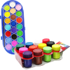 Kids Watercolour and Poster Paint Bundle - 2 Piece Set - For Kids - Arts Supplies