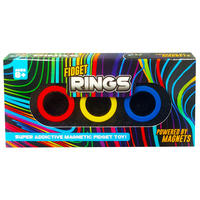 Magnetic Fidget Rings: Pack Of 3 Assorted