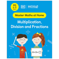 Maths No Problem! Multiplication,  Division And Fractions,  Ages 4-6