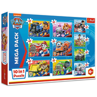 Meet The Paw Patrol 10-In-1 Jigsaw Puzzle Set