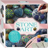 Metallic Stone Art Set