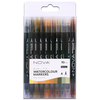 Nova Dual-Tip Watercolour Markers Neutrals: Pack Of 10