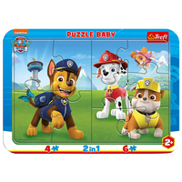 Paw Patrol 2 In 1 Baby Frame Jigsaw Puzzle