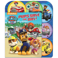 Paw Patrol Pups Save The Day!: Sliding Tab Board Book