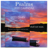 Psalms 2022 Square Calendar And Diary Set