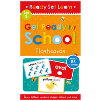 Ready Set Learn: Get Ready For School Flashcards