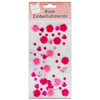 Rose Embellishments - Make & Create - Flower Stickers - Adhesive Gems - Craft Embellishments