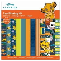 The Lion King Card Making Pad: 8” x 8”