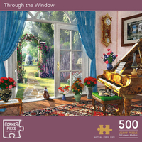 Through The Window 500 Piece Jigsaw Puzzle