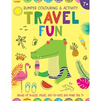 Travel Fun Colouring Book For Ages 7+
