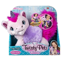 Twisty Pets: Snowpuff Unicorn Plush