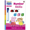 Wipe Clean Learn with Peppa: Number Skills - Pre-school Activity Book (Paperback)