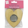 Wooden Heart Tealight Holder