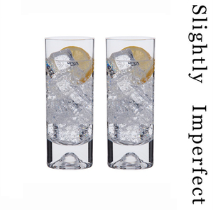 Dartington Dimple Highball Glasses - Slightly Imperfect