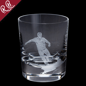 Dartington Engraved Football Tumbler