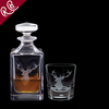 Engraved Game Red Stag Decanter & One Engraved Red Stag Tumbler