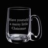 Falstaff Tankard - Hand engraved "Have yourself a merry little Christmas"