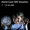 Hand Cast Gift Voucher (7-14 yrs old)