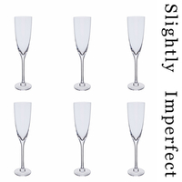 Rachael Champagne Flute Glasses - SLIGHTLY IMPERFECT