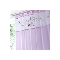 IzziWotNot Tab Top Curtain-Baby Fleur