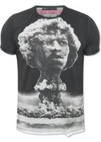 Elvis Jesus Mens Black Haze T-Shirt