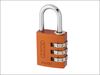 Abus 145/20 Aluminium Combination Colour Padlock 46626