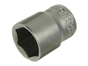 Faithfull Hexagon Socket Chrome Vanadium 3/8 in Drive 12mm