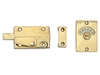 Yale Indicator Bolt for Bathrooms or W.C Doors Electo Brass P127