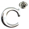 Alphabet Letter C Lapel Pin Badge