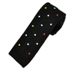 Black & Multi Coloured Polka Dot Men