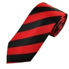 Black & Red Striped Men
