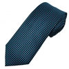 Black & Shades of Blue Square Patterned Men