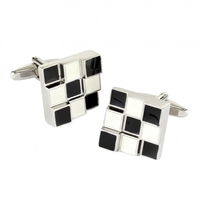 Black & White Square Cufflinks